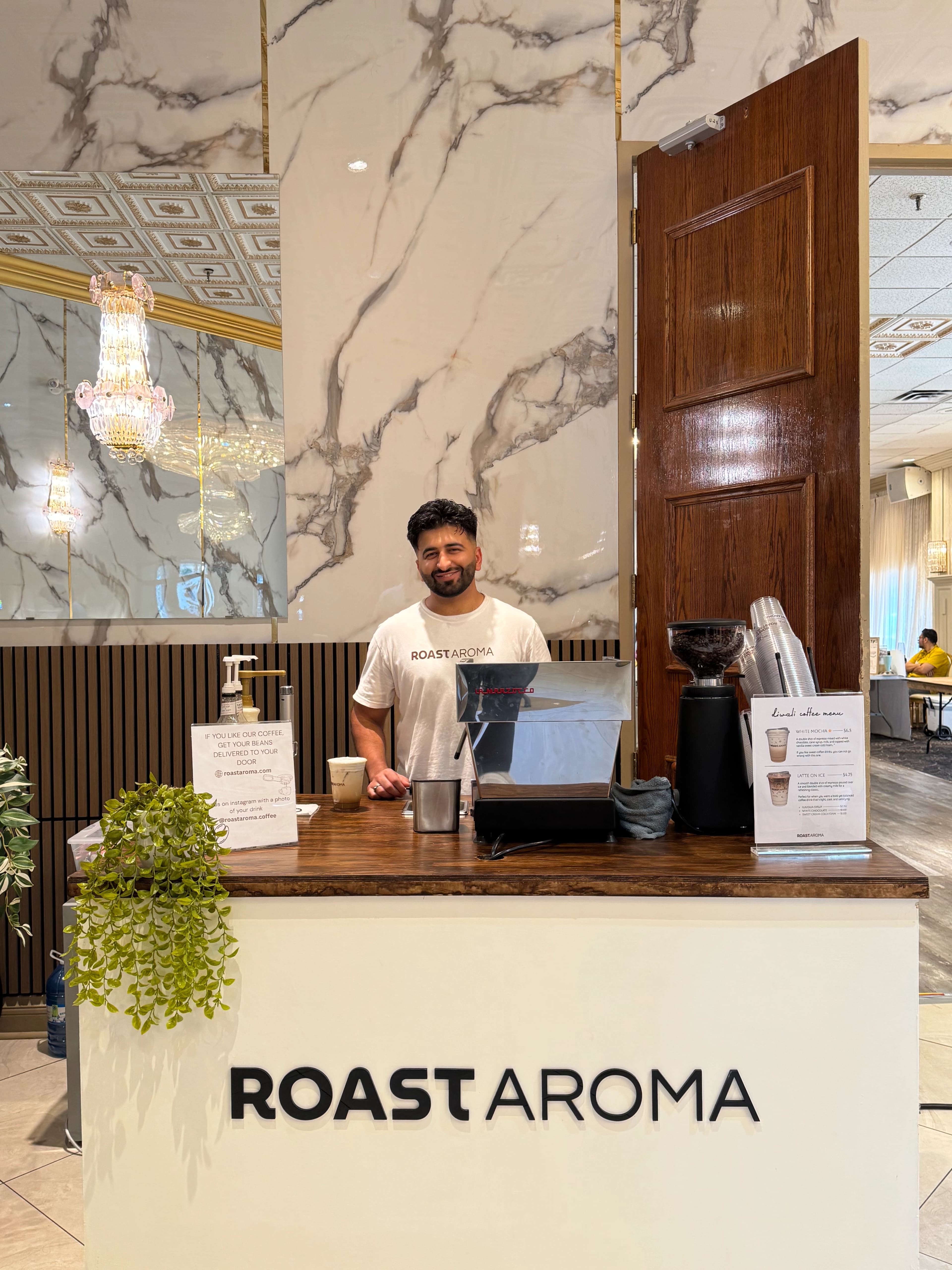 Coffee catering at corporate event
