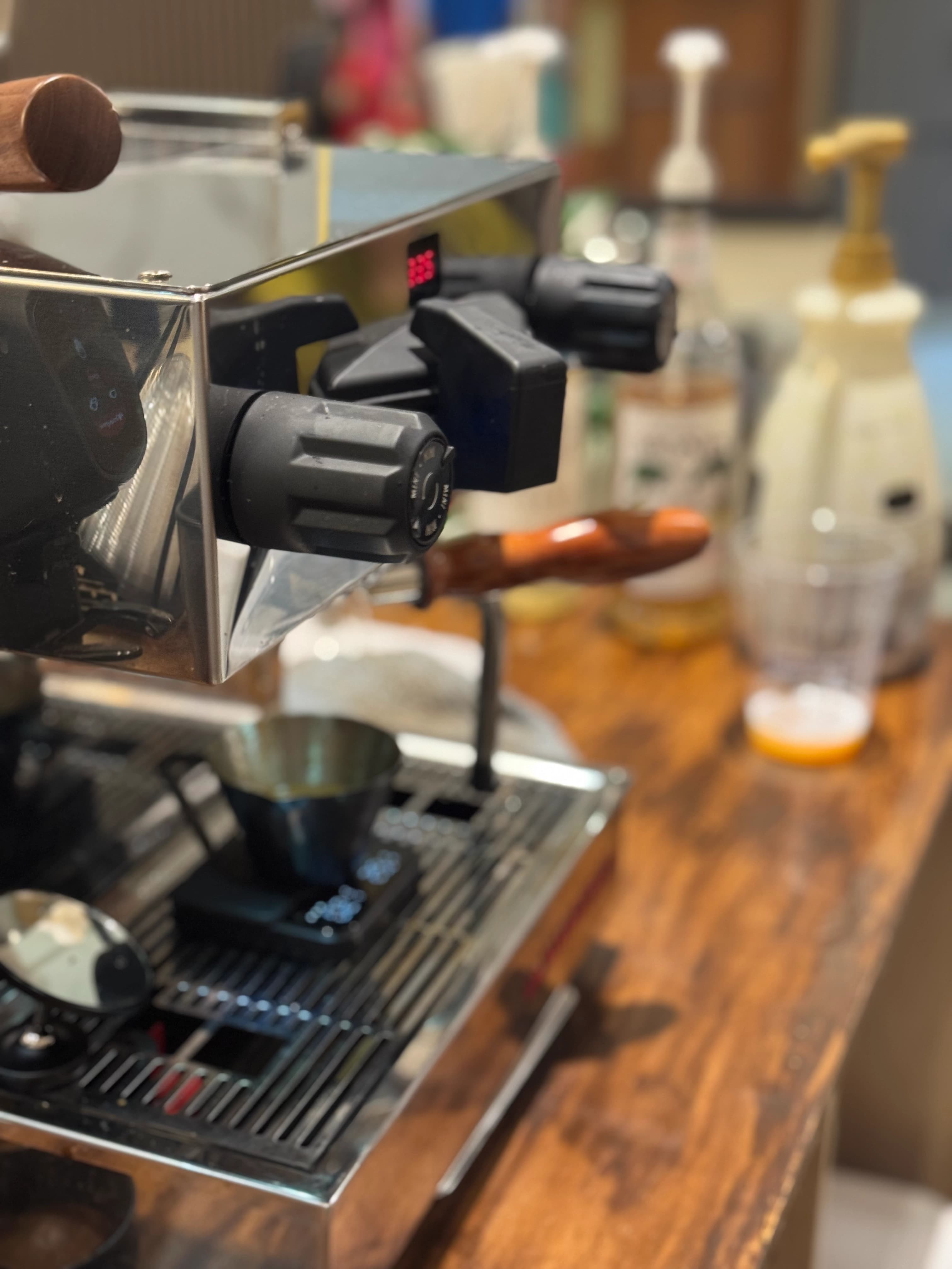 Premium espresso machine - RoastAroma mobile coffee cart catering
