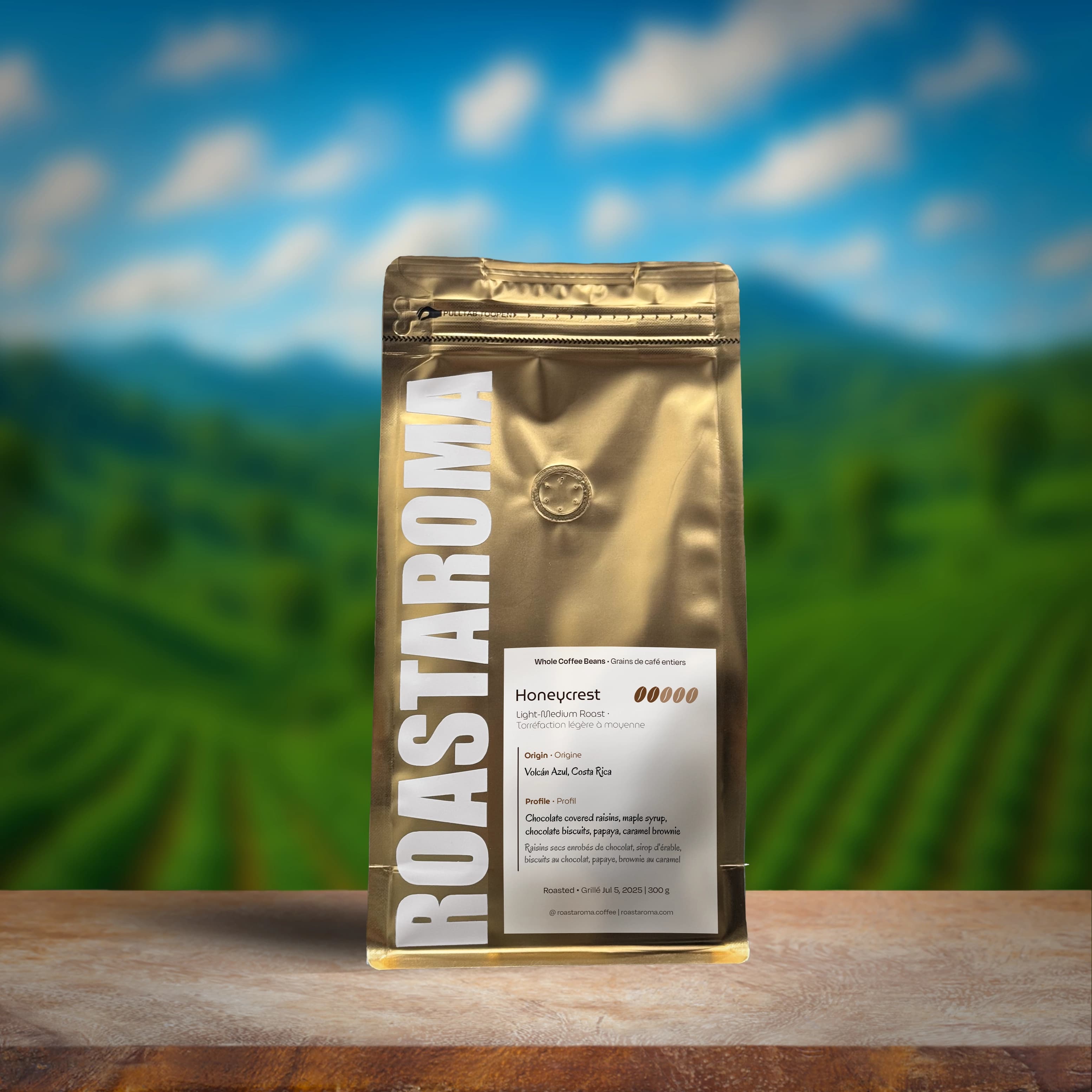 Honeycrest - Costa Rican Volcán Azul