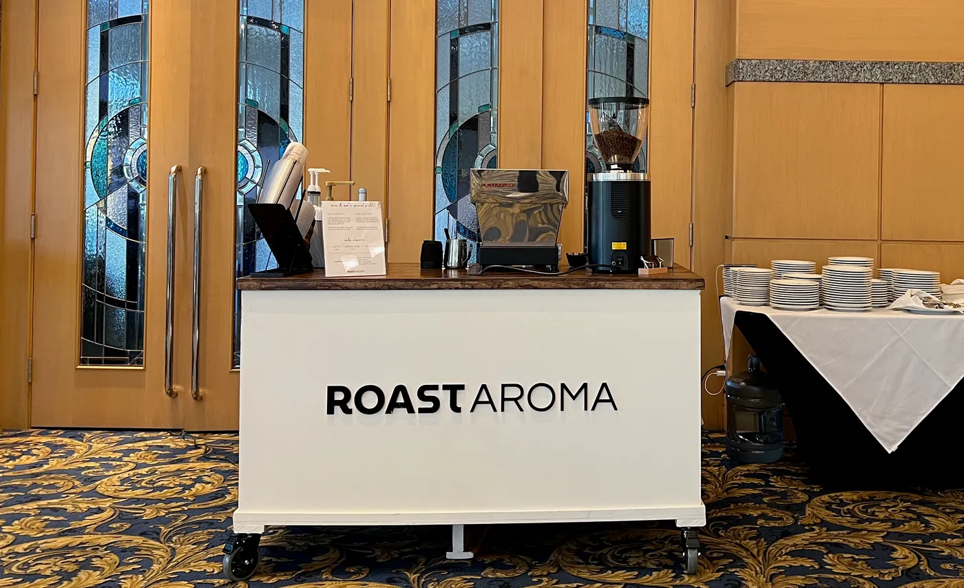 Coffee Cart at Wedding